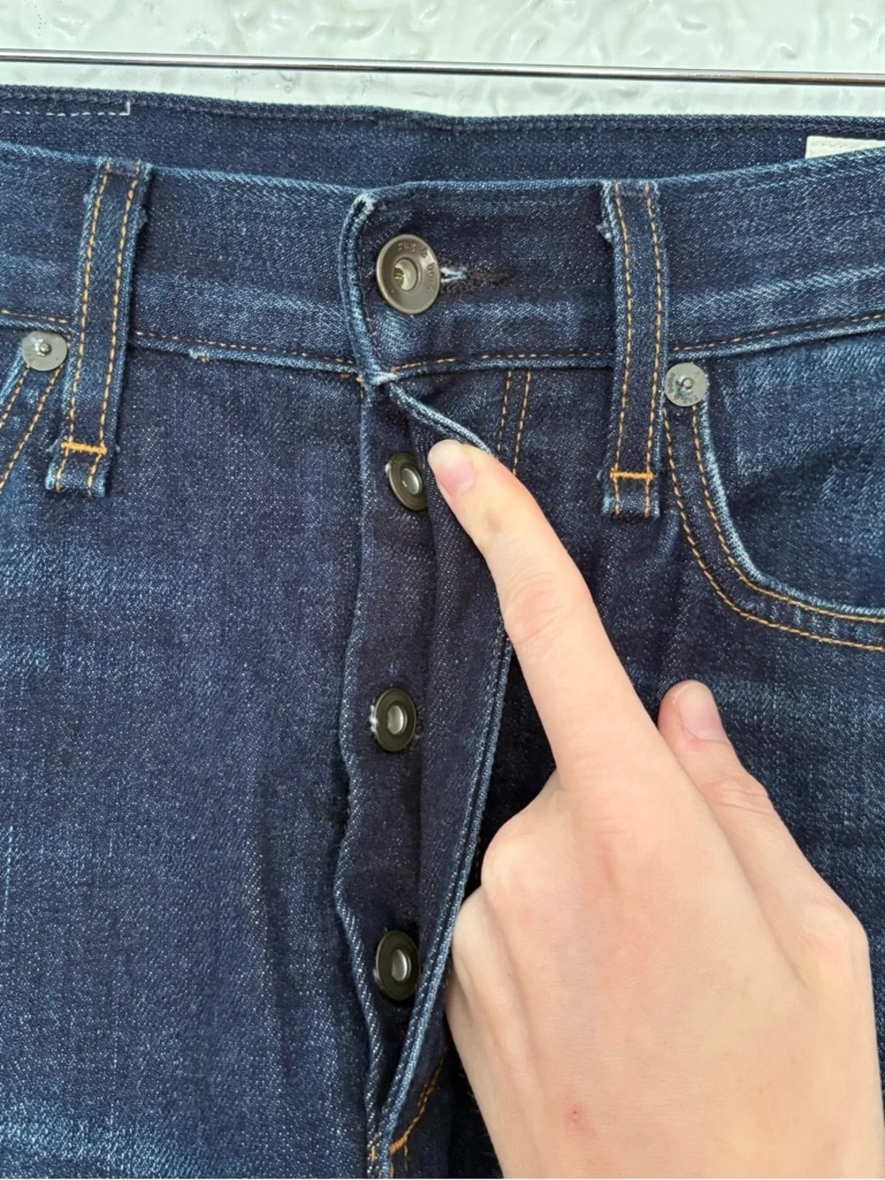 Rag & Bone Fit 2 Slim Jeans Size 33W 32L